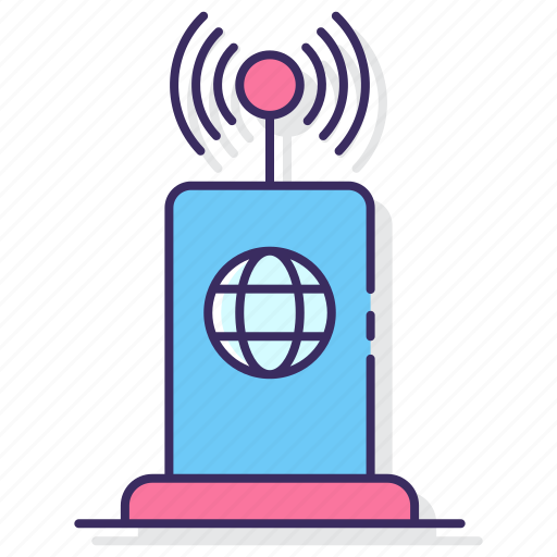 Isp, signal, wireless icon - Download on Iconfinder