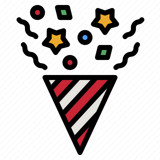 Confetti, fun, birthday, party, celebration icon - Download on Iconfinder