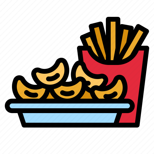 Snacks, junkfood, bucket, chips, bowl icon - Download on Iconfinder