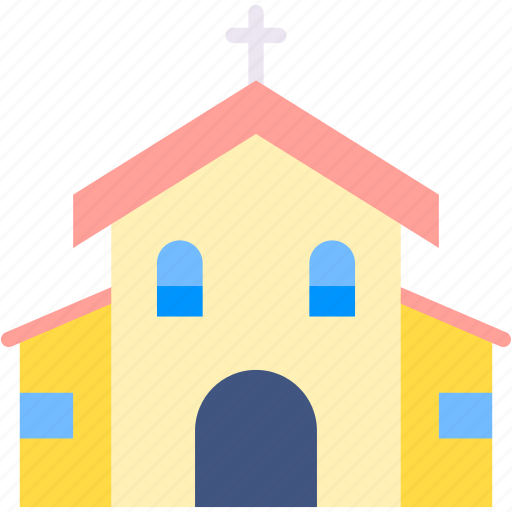Church, christianity, religion, cultures, building, cross icon - Download on Iconfinder
