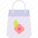 shopping, sale, bag, spring, commerce, flower