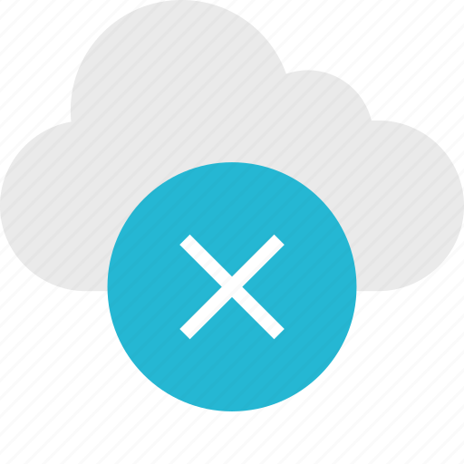 Close, cloud, cross, delete, server, up, x icon - Download on Iconfinder