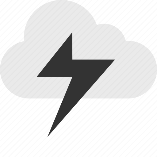 Cloud, light, lightning, power, server, shock, up icon - Download on Iconfinder