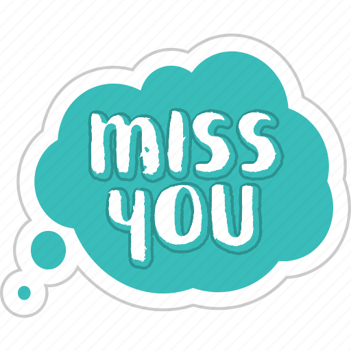 Communication, love, mesage, miss you, network, social sticker - Download on Iconfinder