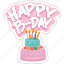 birthday, cake, celebration, event, holiday, party, social network 