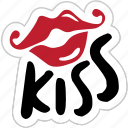 emotion, kiss, lips, love, mouth, netvork, social