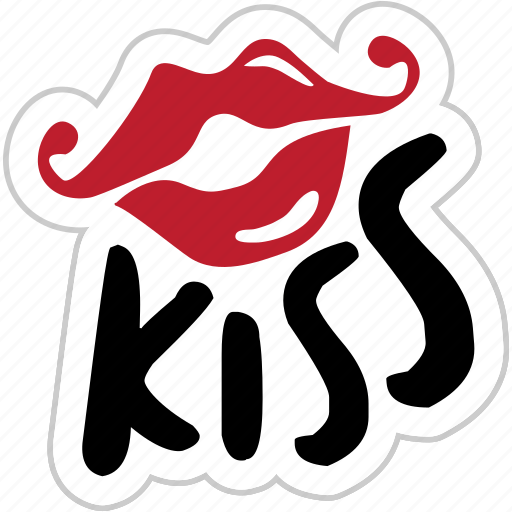 Emotion, kiss, lips, love, mouth, netvork, social sticker - Download on Iconfinder