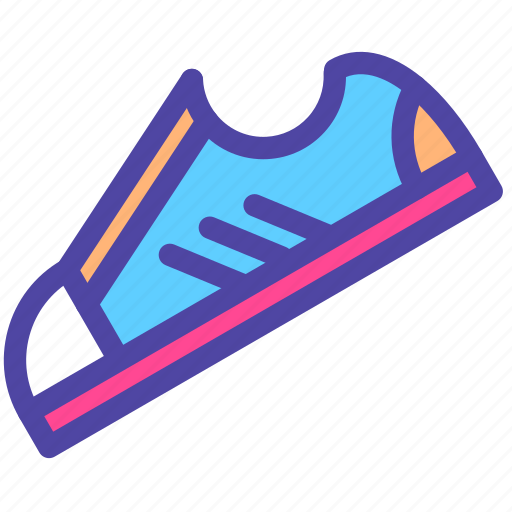 Everyday, footwear, life, shoe, sneaker, sock icon - Download on Iconfinder