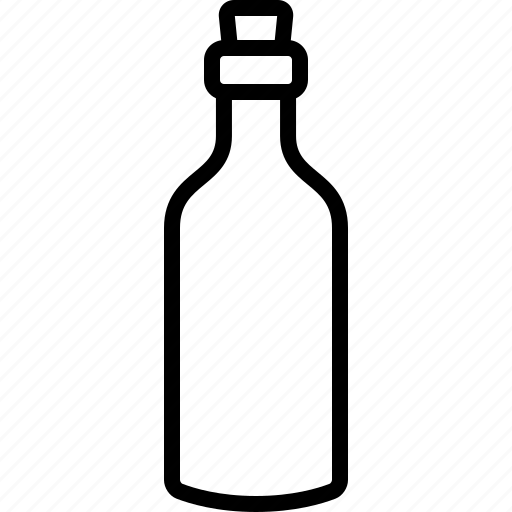 Bottle, glass, container, cork, vintage, bordeaux icon - Download on Iconfinder