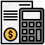 calculator, simulator, currency, notes, business 