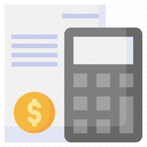 Calculator, simulator, currency, notes, business icon - Download on Iconfinder
