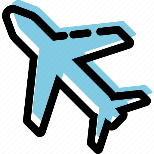 Airplane, flight, holiday, plane, transportation, travel, vacation icon - Download on Iconfinder