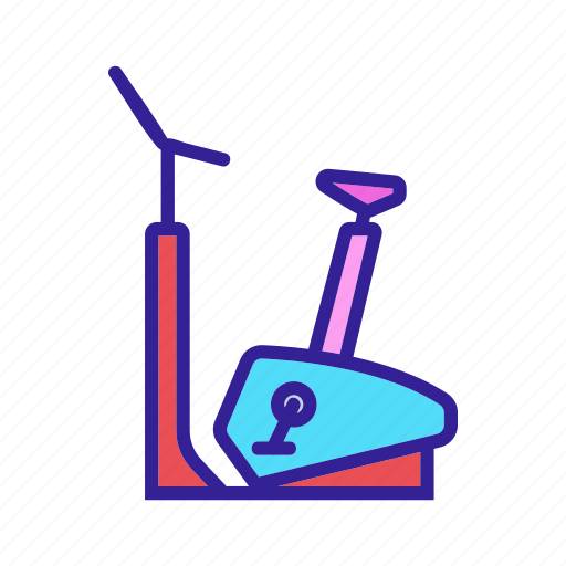 Bike, equipment, exercise, fit, physical, sportive, training icon - Download on Iconfinder
