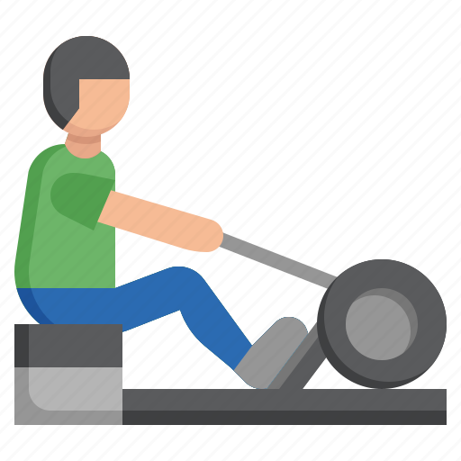 Exercising, rowing, boat, water, training, sports, competition icon - Download on Iconfinder
