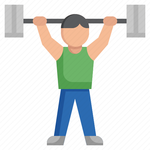 Exercising, weightlifting, fitness, exercise, sports, competition, humanpictos icon - Download on Iconfinder
