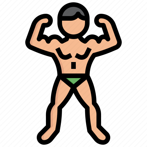 Exercising, bodybuilding, bodybuilder, arm, human, body, anatomy icon - Download on Iconfinder