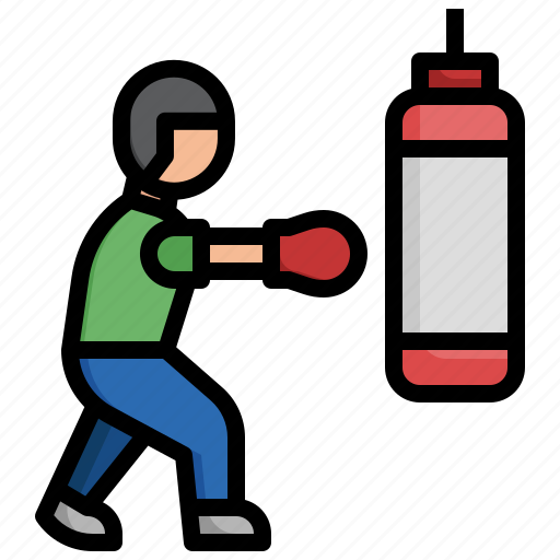 Exercising, boxing, combat, fighting, sport, extreme icon - Download on Iconfinder