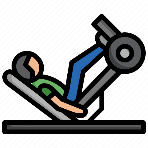 Exercising, leg, press, gymnast, legs, people icon - Download on Iconfinder