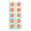 tablets, from, first, aid, kit 