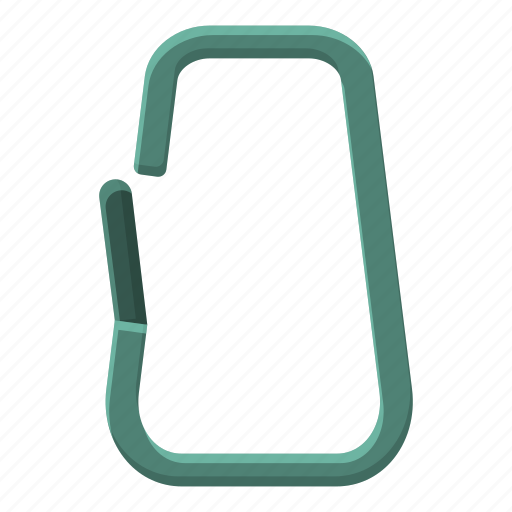 Carabiner, hiking, climbing, tool icon - Download on Iconfinder