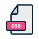 extension, css, file, format