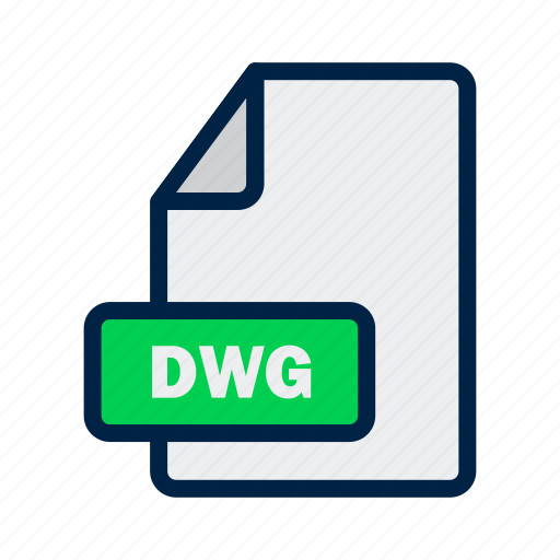 Extension, format, file, dwg icon - Download on Iconfinder