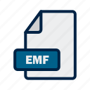 extension, emf, file, format