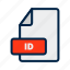 extension, id, file, format 