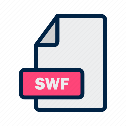 Extension, swf, file, format icon - Download on Iconfinder