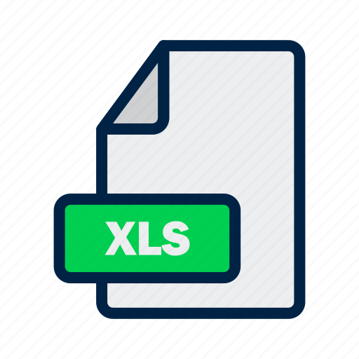 Extension, xls, file, format icon - Download on Iconfinder