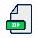 extension, zip, file, format