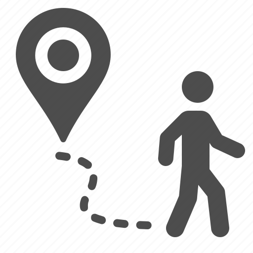Man, map marker, tourist, travel, walking icon - Download on Iconfinder