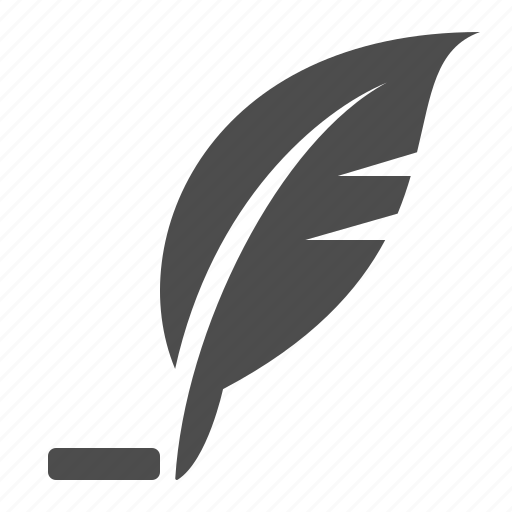 Feather, pen, quill, writing icon - Download on Iconfinder