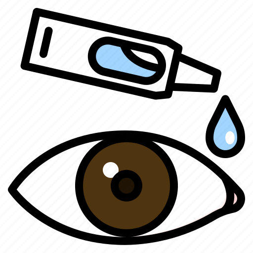 Lubricant, eye, drops, tear, dryeye, irritation icon - Download on Iconfinder