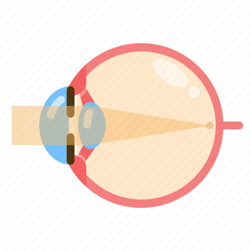 Vision, eyeball, eye, focus, light, eyesight, medical icon - Download on Iconfinder