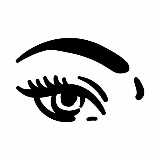 Eye, girl eye, sight, vision icon - Download on Iconfinder