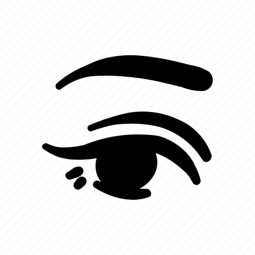 Eye, girl eye, sight, vision icon - Download on Iconfinder
