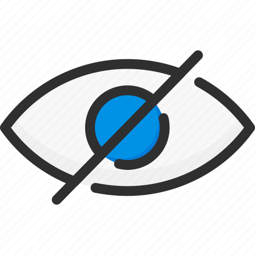 Eye, hide, view, vision icon - Download on Iconfinder