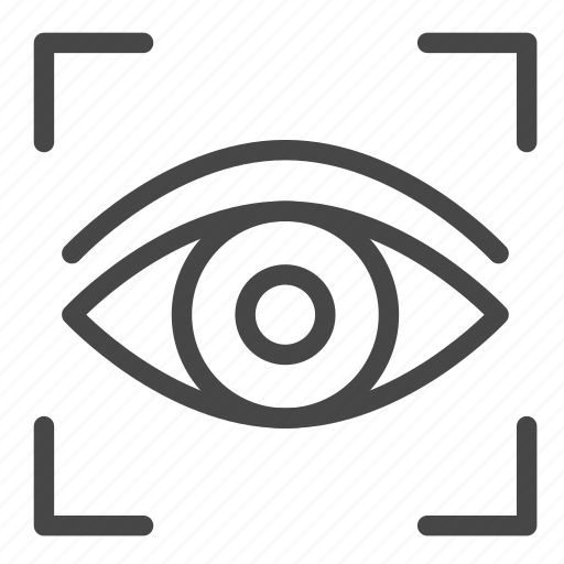 Eye, focus, optic, scan, vision icon - Download on Iconfinder