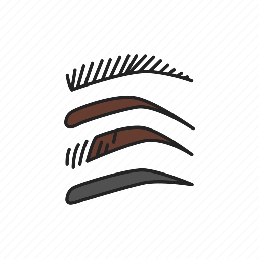 Eyebrows, makeup, shape icon - Download on Iconfinder