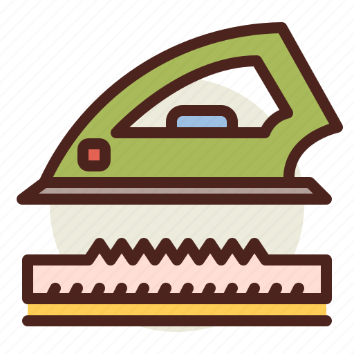 Iron, fabrics, sewing icon - Download on Iconfinder