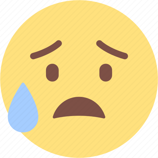 Crying, design, emoji, graphic, shape, smiley icon - Download on Iconfinder