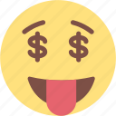 emoji, expression, happy, sad, salary, smiley