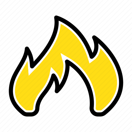 Fire, heating, place, spark icon - Download on Iconfinder