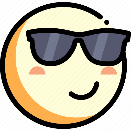Cool, emotion, face, facial expression icon - Download on Iconfinder