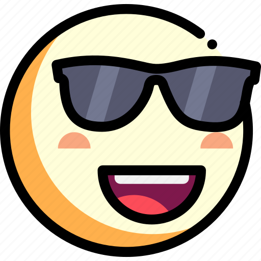 Cool, emotion, face, facial expression icon - Download on Iconfinder