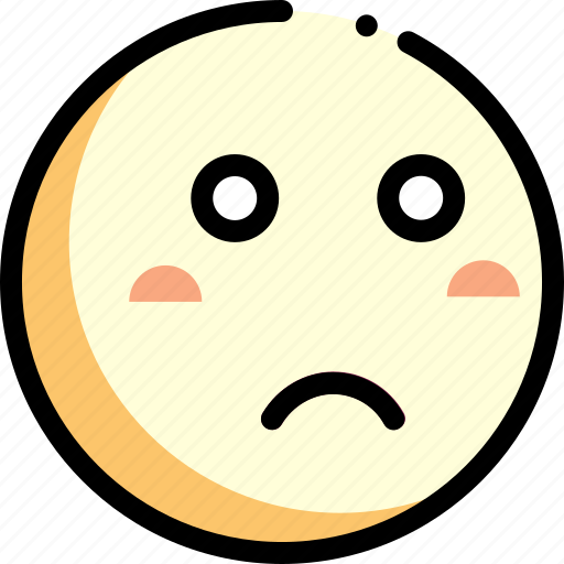 Emotion, face, facial expression, sad icon - Download on Iconfinder