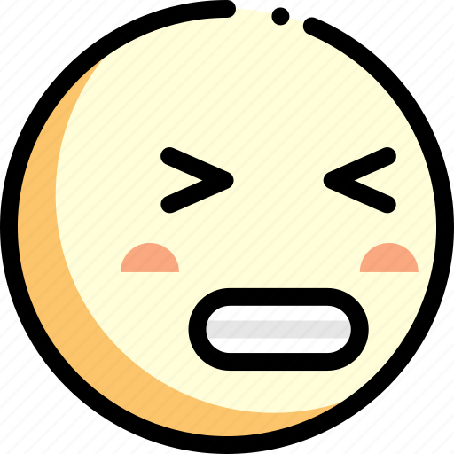 Emotion, face, facial expression, tired icon - Download on Iconfinder
