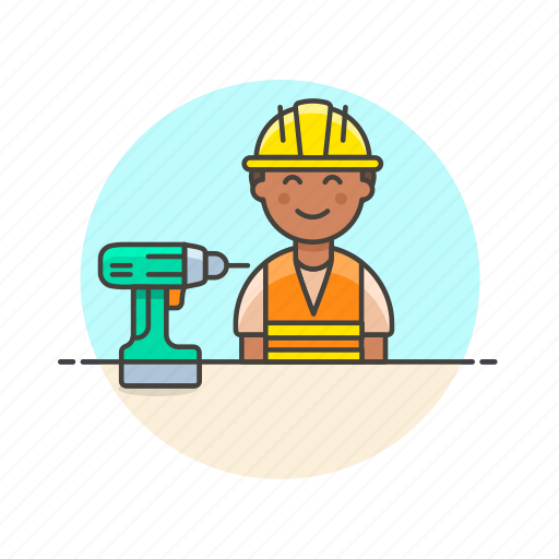 Engineer, factory, industry, installation, team, drill, helmet icon - Download on Iconfinder