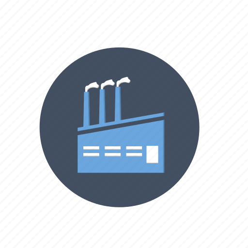 Building, plant, oil, company, gas, factory, production icon - Download on Iconfinder